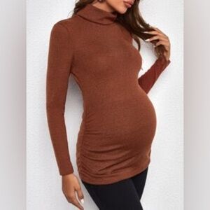 Maternity Women's Rust Sweater